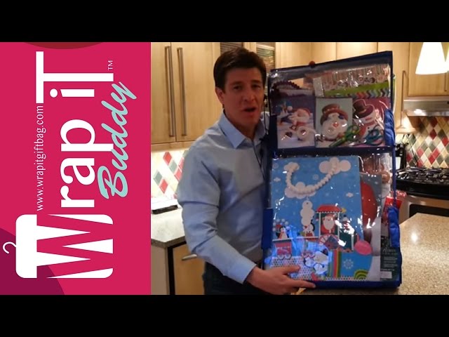 How to Store Your Gift Wrap and Wrapping Paper Vertical Like a PRO with Wrap  iT 