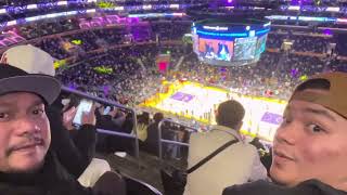 First time to watch NBA game together at Crypto.com Arena | Lakers vs Thunders