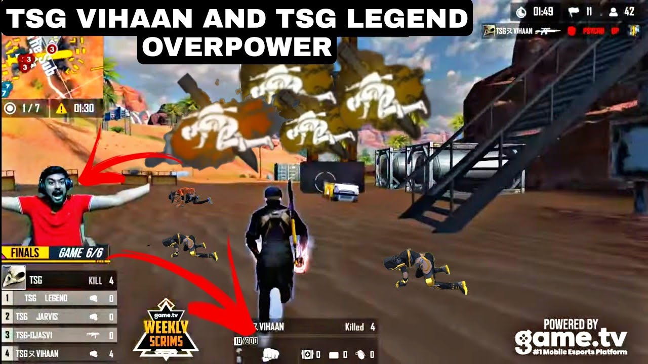 TSG LEGEND NE 😜 बांघा कफन ||  TSG LEGEND OVERPOWER GAMEPLAY || FF TOURMENT HIGHLIGHTS