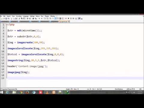 Make Captcha in PHP Simple & Fast Hindi