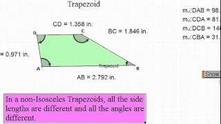 Geometry: Unit 6: Day 3: Trapezoids and Kites