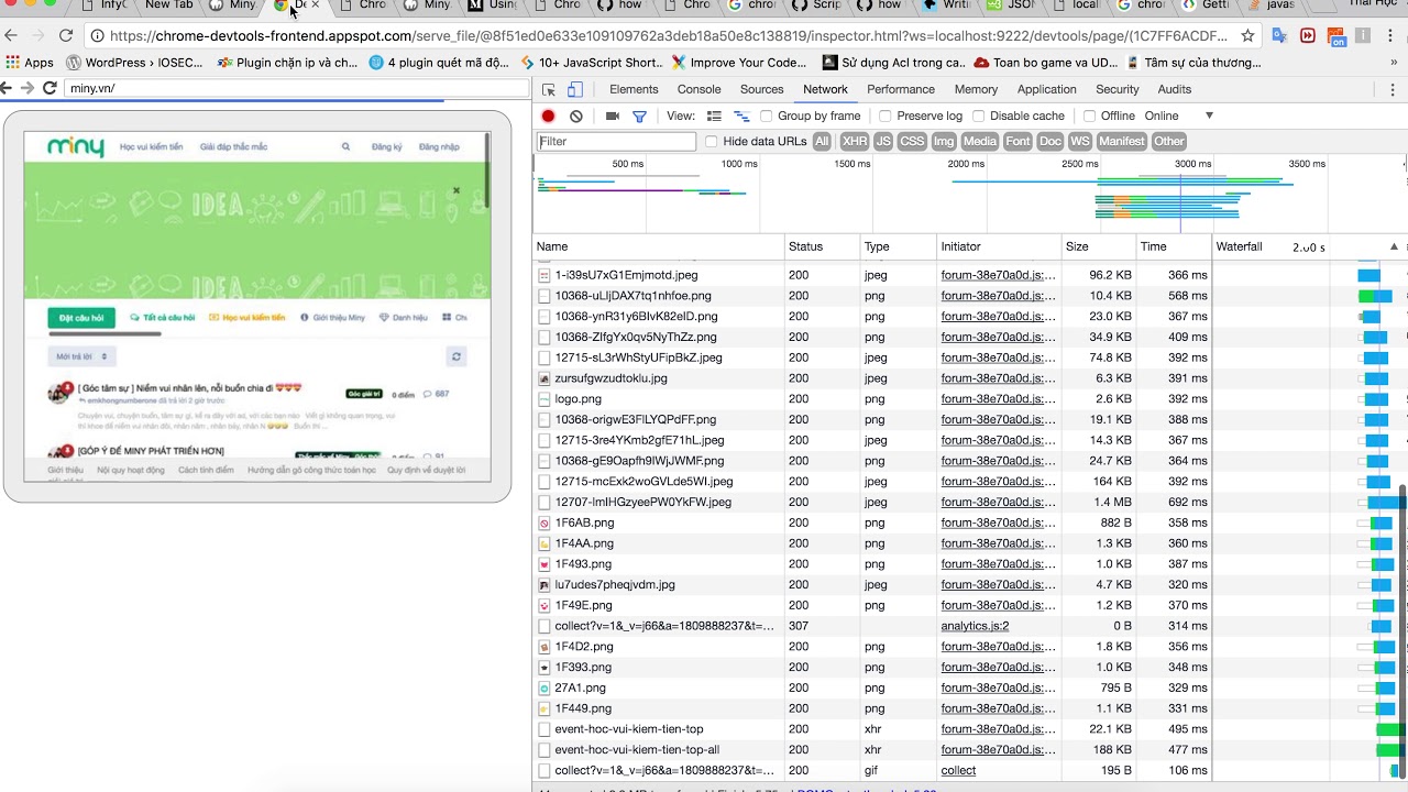 chrome headless websocket communicate example YouTube