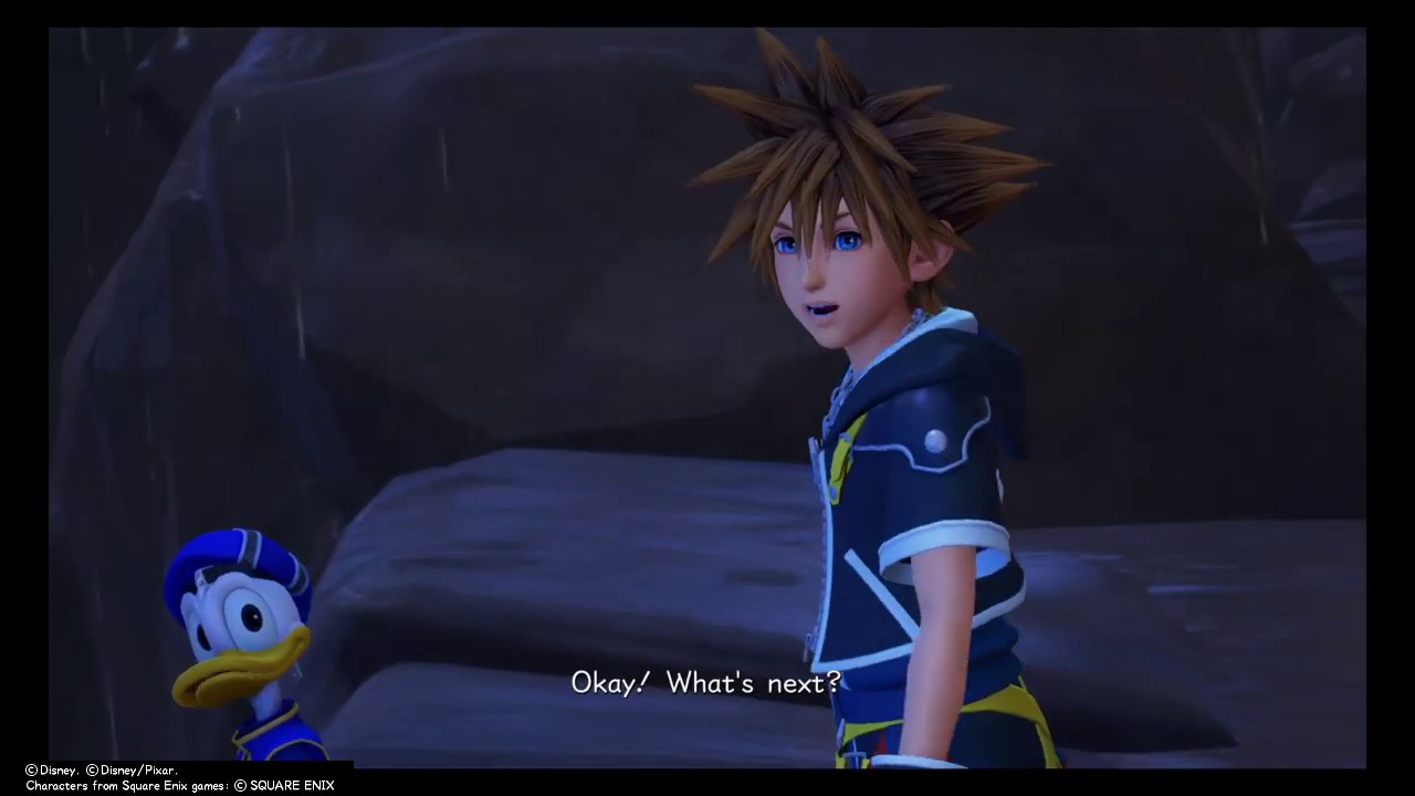 Kingdom Hearts III KH3 (Olympus Rock Titan Battle Boss Fight) YouTube