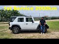 1st Service 2000km Thar Roxx mx5 4×4 Experience
