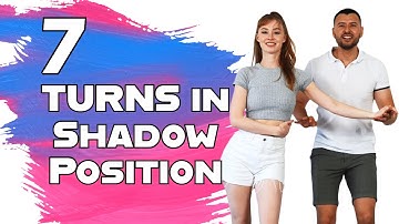 7 Easy Bachata Turns In The Shadow Position
