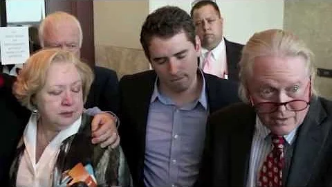 Jamie Hahn family reads statement after Broyhill c...