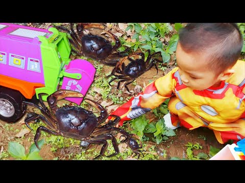 #1 TRÒ CHƠI BÉ IRON MAN Ở NHÀ BẮT CUA ĐỒNG Mới Nhất #1 TRÒ CHƠI BÉ IRON MAN Ở NHÀ BẮT CUA ĐỒNG Mới Nhất