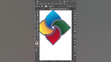 How To Make 3D Modern Logo Design In Illustrator | #ytshorts #youtubeshorts #shorts