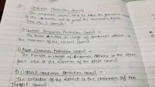 Consumer Protection Councils {CPA, 1986}  (Tort ) (5th Sem) (Part 17)