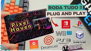 De PS3 Até JOGOS De PC Esse CARTÃO PIXEL HAVEN é INCRÍVEL! RODA TUDO ?