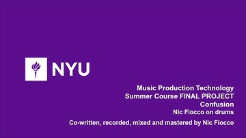 NYU Final Project - Confusion