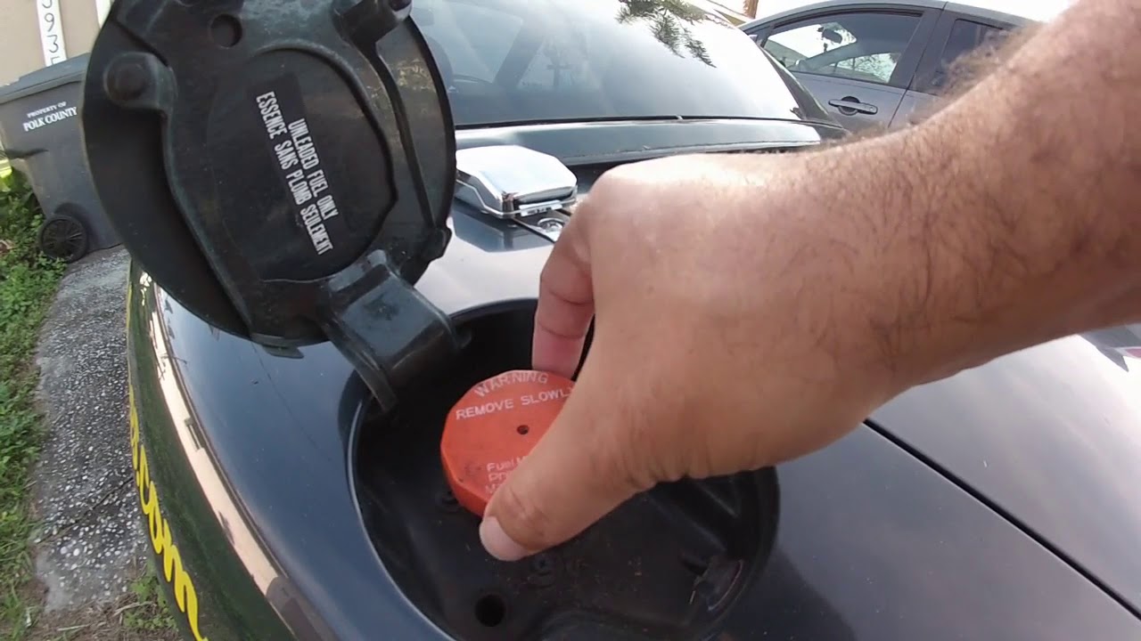 Miata gas cap trick YouTube
