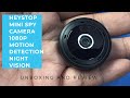 Mini Spy Hidden Camera, Nanny Camera, motion sensing, from Heystop