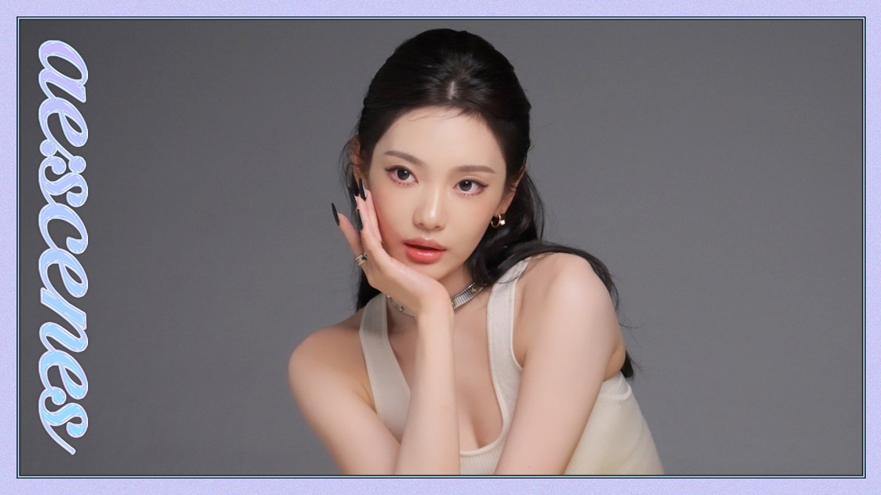 [ae:scenes] 환호가 쏟아지는 촬영 현장✨🫢 | 에스파 닝닝 마리끌레르 차이나 비하인드 (aespa NINGNING Marie Claire China Behind)