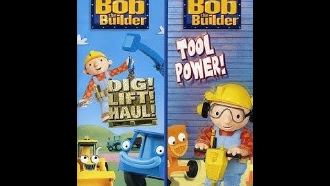 Opening & Closing To Bob The Builder: Tool Power! 2003 DVD (2007 Reprint)