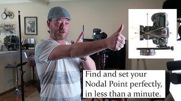 #360photo How to find & set your Nodal Point (No Parallax point) in less than a minute, easy trick.
