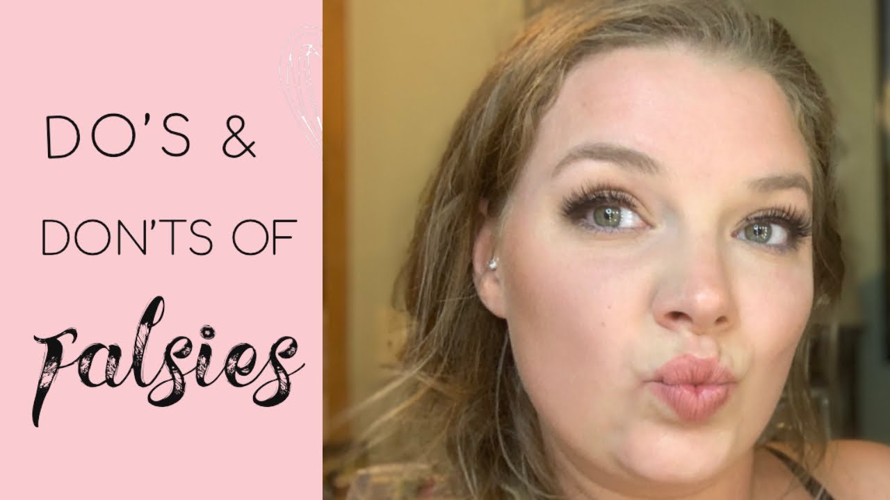 How to Apply False Eyelashes for BEGINNERS | False Eyelash Tutorial ...