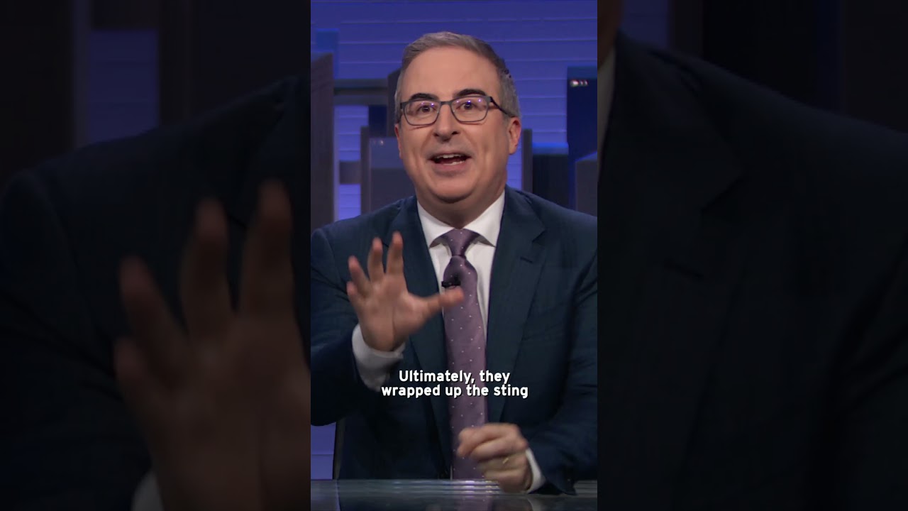 Police Stings & Deception #lastweektonight