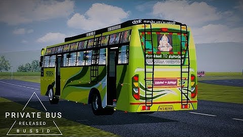Released New Private Bus Mod In Bus Simulator Indonesia - Bussid Bus Mod - Bussid Car Mod - Bussid