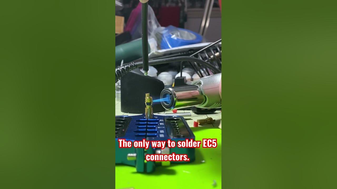 The only way to solder EC5 connectors. YouTube