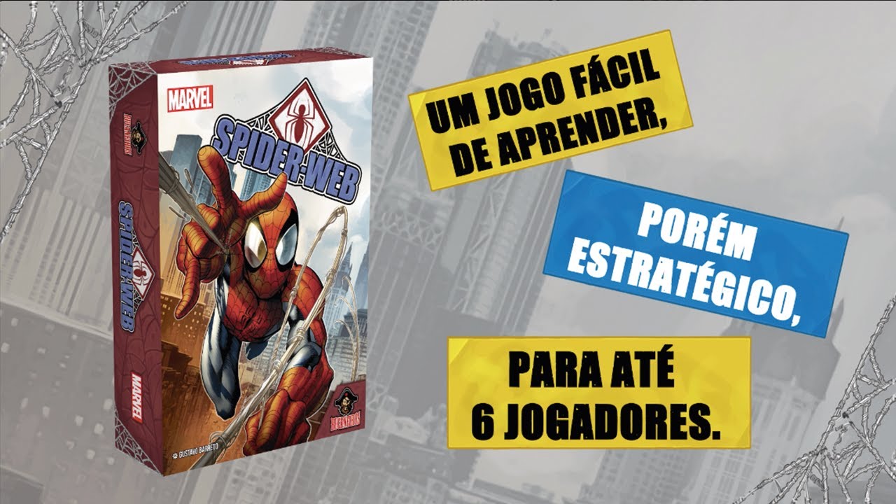 Marvel Spider Web - Comprar em Excelsior Board Games