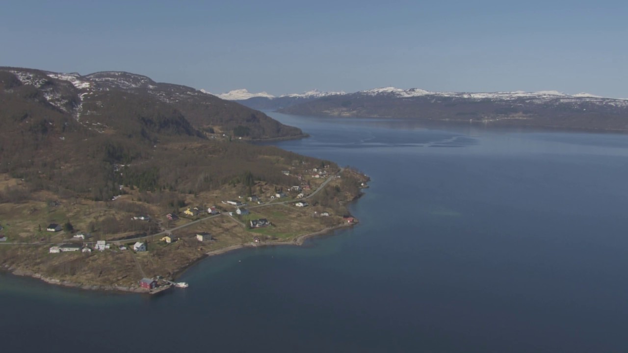 Sørreisa, Finnsnes, Gisundbrua, Senja - Flying Over Norway