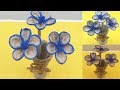 Diy rope flower  how to make jute flower  dian crafts