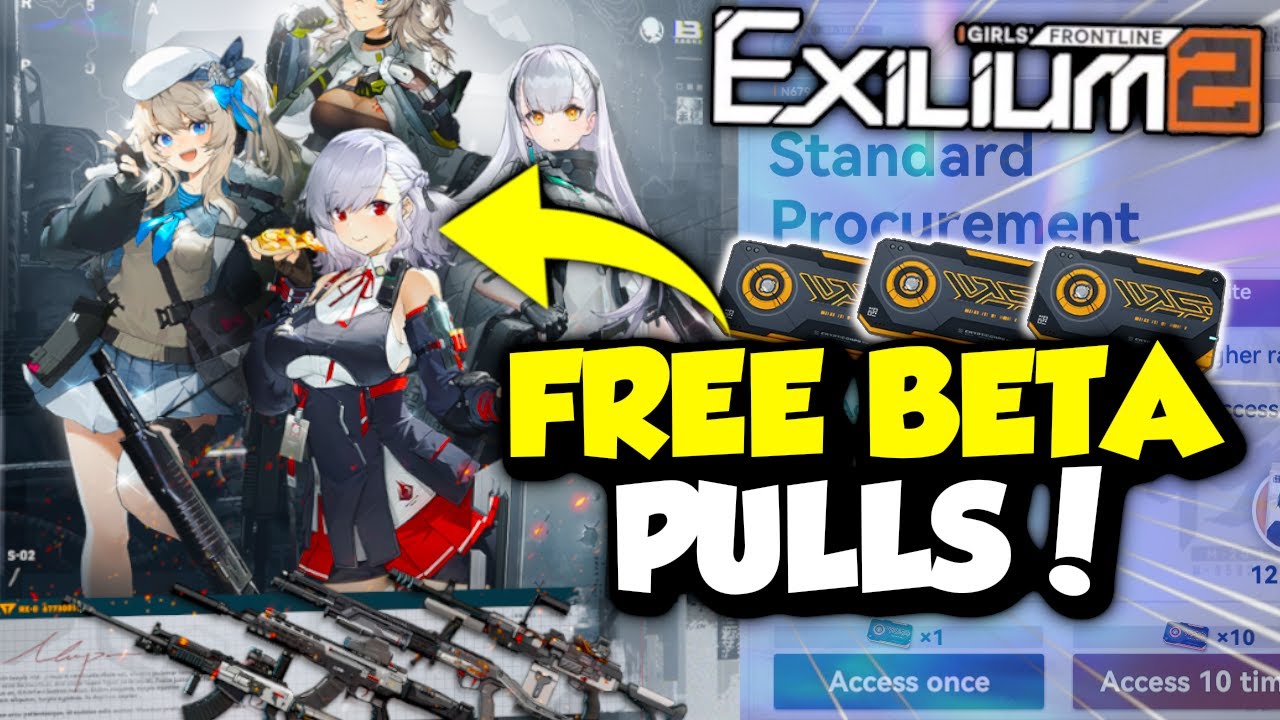 [Girls' Frontline 2: Exilium] - BETA PULLS ANIMATIONS SHOWCASE ...