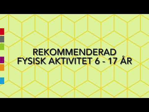 Fysisk aktivitet för barn och ungdomar 6 - 17 år - YouTube