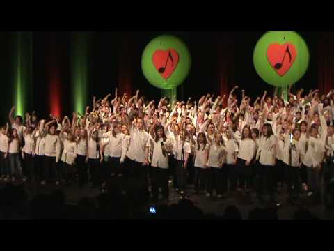 Chorale d'enfants - Star Académie 2009- 1000 coeurs debout