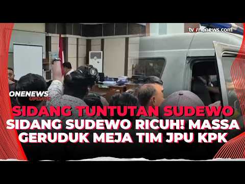 Massa Pendukung Sudewo Ngamuk! JPU KPK Dievakuasi | OneNews Update