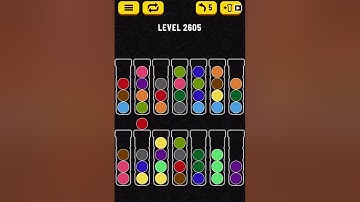 【Ball Sort Puzzle】Level.2605