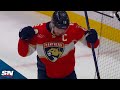 Panthers&#39; Aleksander Barkov Buries Home Loose Puck To Take Lead In Game 2