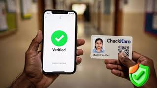 Secure your school with smart verification.Checkkaro Smart ID Cards