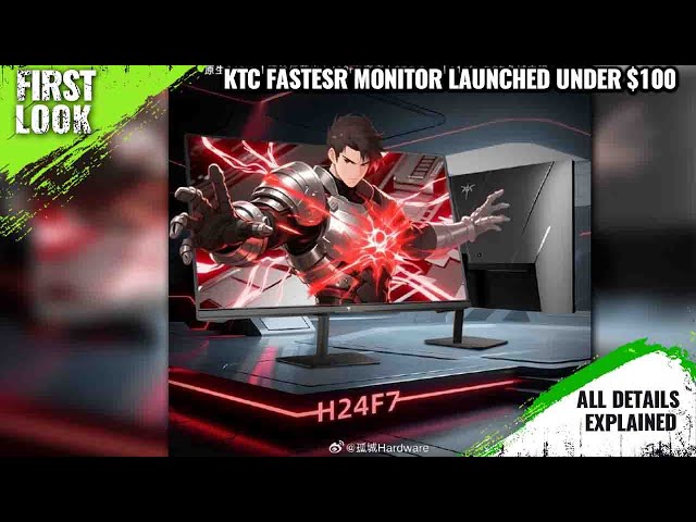 KTC H24F7 240Hz 24 Inch Gaming Monitor Launched - Explained All