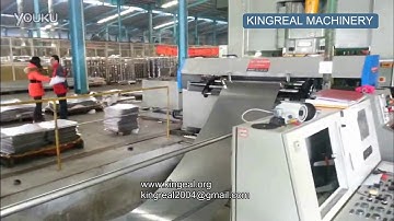KINGREAL Big size Deflection Press Servo Feeder Line