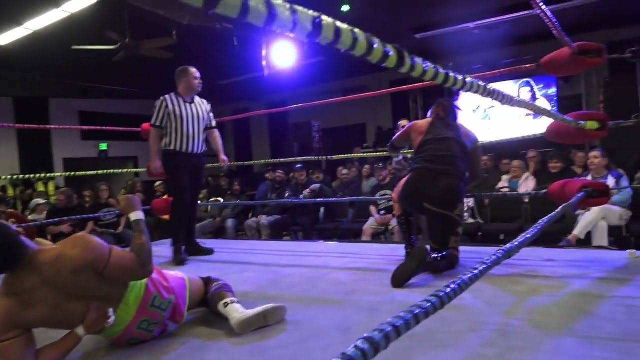 Zuka King vs The D.R.E Preshow Match Fight Night 1/16 Santino Bros. Live Pro Wrestling Events