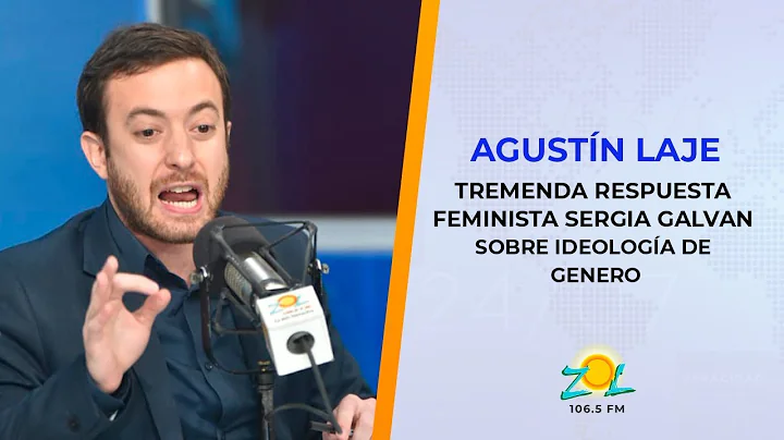 Agustn Laje Tremenda respuesta a feminista Sergia Galvan sobre tema ideologa  genero parte 2