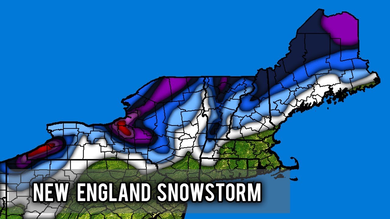 Snowstorm to threaten mid-Atlantic, New England before major freeze-up at midweek