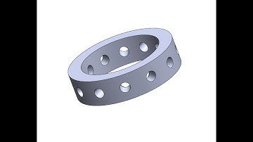 Solidworks tutorials How to draw curve driven pattern tool