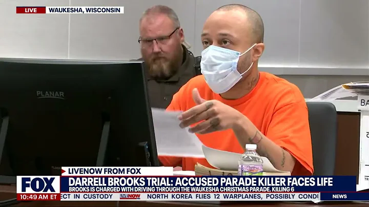 Watch parade suspect Darrell Brooks cross-examine ...