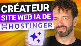 Créez votre site web en quelques minutes ! | Hostinger AI website builder