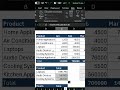 XLOOKUP 🔥 1 Formula = VLOOKUP + HLOOKUP 😱 #excel #dataanlysis #dataanalysis #XLOOKUP #excel365