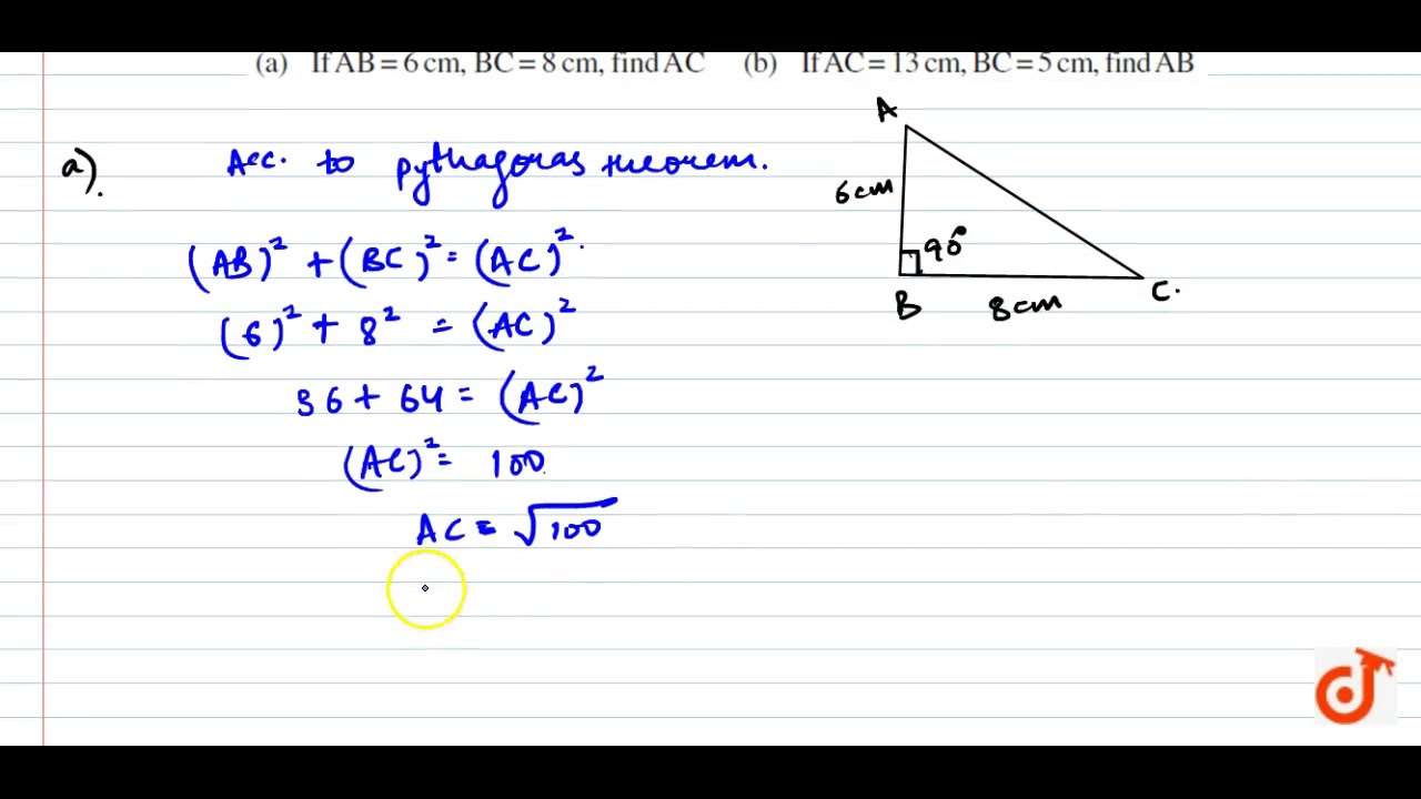 How To Solve A Right Triangle For Abc / Suppose That ...