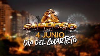 Video thumbnail of "Sabroso - No te irás / Como el agua / Desafío / Corazón de hielo (versión cuarteto)"