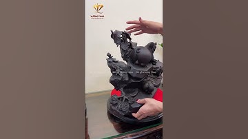 Bộ sưu tập tượng Lợn phong thủy gỗ cao cấp gỗ Trắc và gỗ Mun hoa Lào