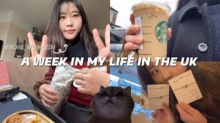 (Eng) 영어로 말하는 브이로그 챌린지 🇬🇧 | 한 달 한국 휴가 가기 전 일주일 VLOG | 느낀점