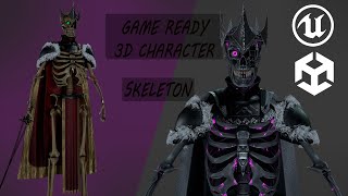 Skeleton  3D Character Video Preview