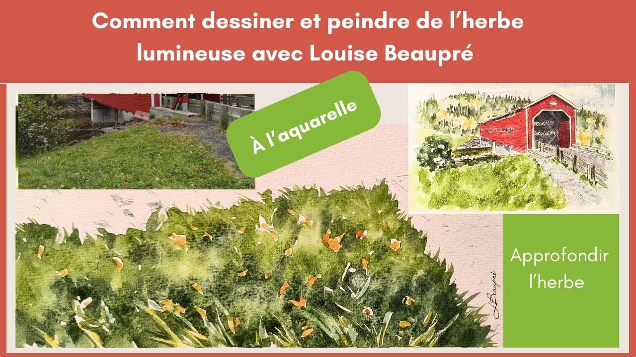 Dessiner Et Peindre De L herbe Lumineuse Avec Louise Beaupr YouTube dessiner-et-peindre-de-l-herbe-lumineuse-avec-louise-beaupr-youtube