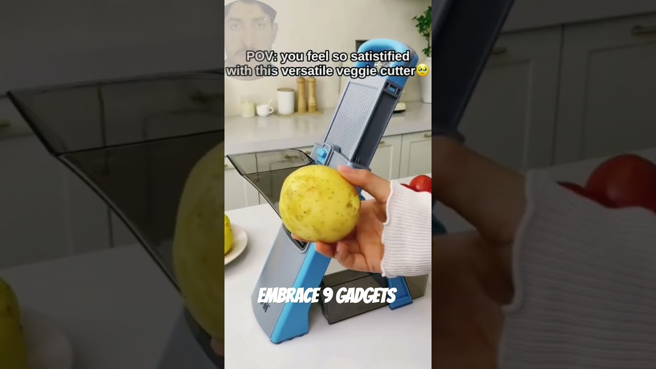 gadgets/you feel  so satisfying with this versatile veggie cutter